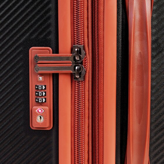 MODO by Roncato Charm 2.0 4 ruedas Juego de maletas 3 piezas con pliegue de expansión