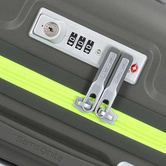 Samsonite Flux 4 ruedas Carro de la cabina 55 cm con pliegue de expansión