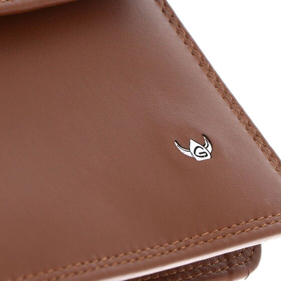 Golden Head Bolsa de hombre Polo Bolsa de cuero para la muñeca 23 cm