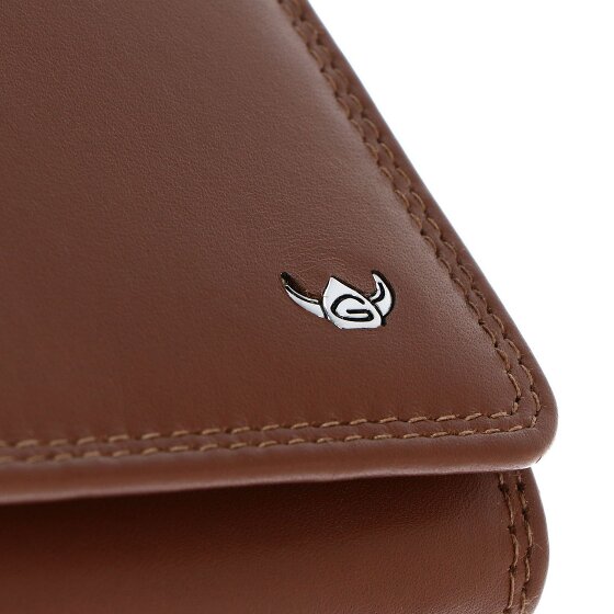 Golden Head Polo Cartera Bloqueo RFID Piel natural 10 cm