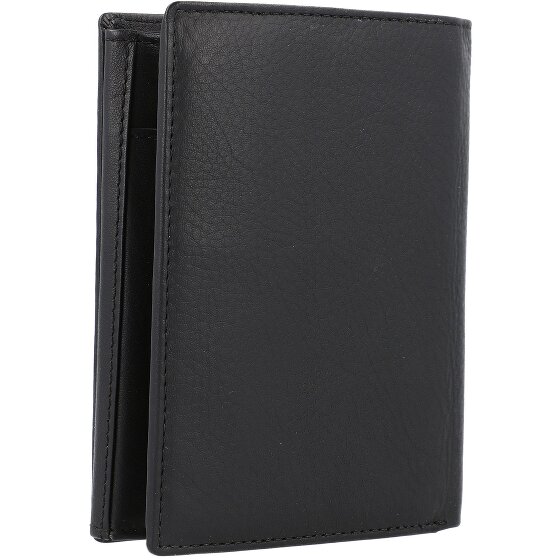 Esquire Billetera de cuero RFID Perú 9,5 cm