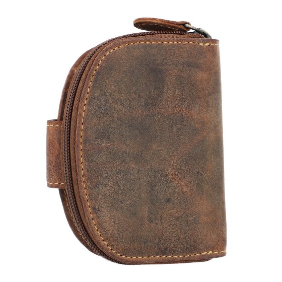 Greenburry Cartera vintage de cuero de 9 cm