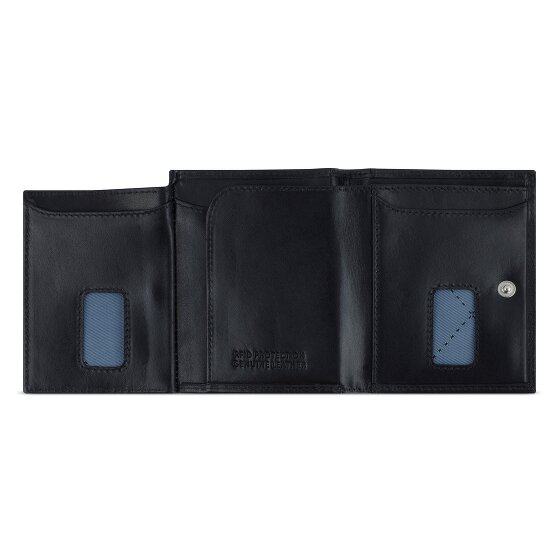 bugatti Secure Slim Cartera Protección RFID Piel 8 cm
