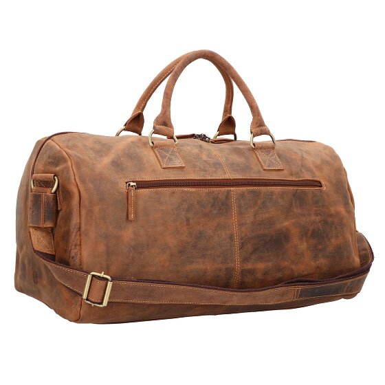 Greenburry Vintage Weekender Bolsa de viaje de cuero 50 cm
