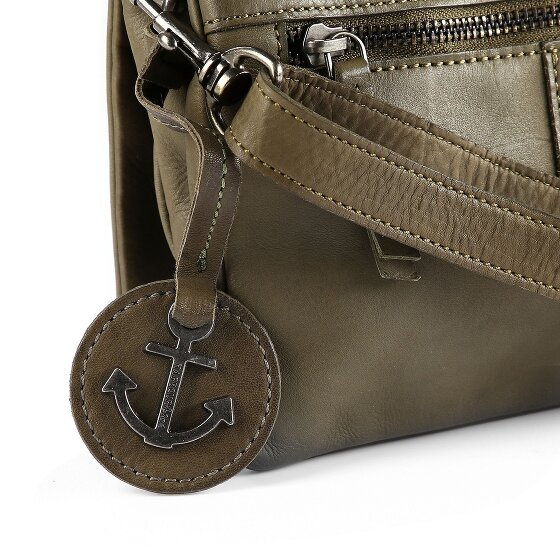 Harbour 2nd Anchor Love Bolsa de hombro Piel natural 22.5 cm