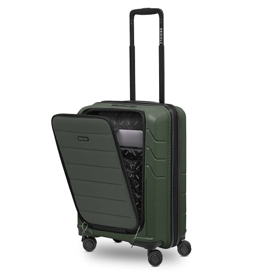 Redolz Trolley de cabina Essentials 17 de 4 ruedas Compartimento para portátil con bolsillo blando de 55 cm