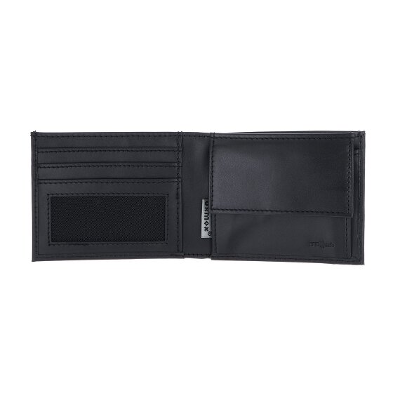 oxmox Leather Cartera Bloqueo RFID Piel natural 11 cm