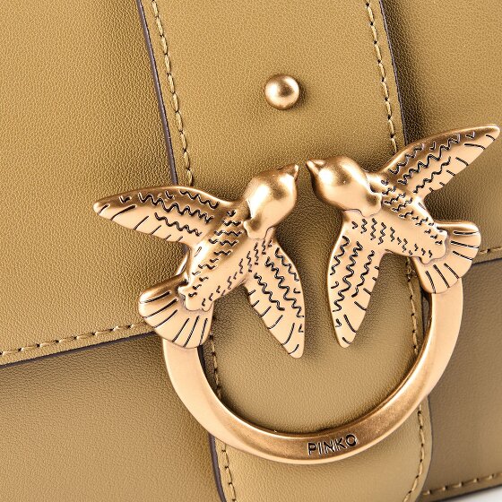 PINKO Love One Bolsa de hombro Piel 21 cm