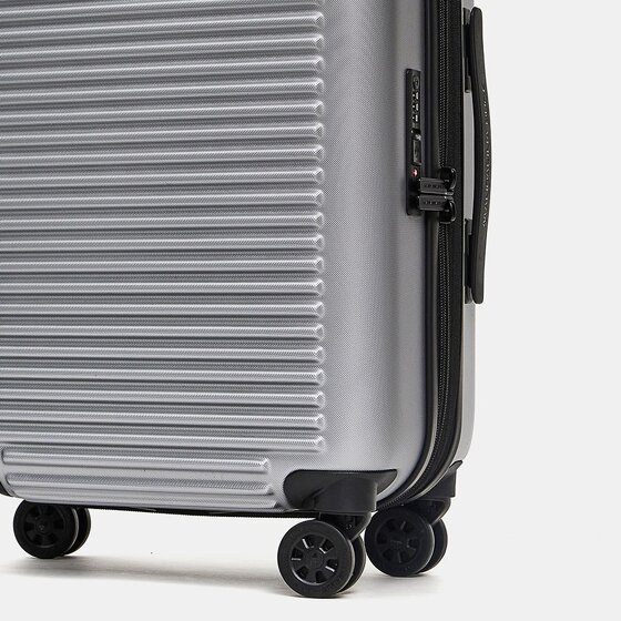 Mandarina Duck Tank Case 4 ruedas Trolley de cabina S 55 cm Con fuelle expandible