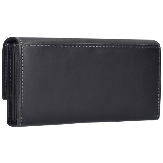 Greenburry Cartera de camarero vintage de cuero 18 cm