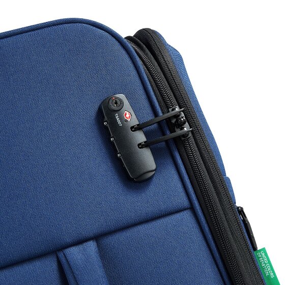 Delsey Paris x United Colors of Benetton BE Trolley de 4 ruedas 65 cm con pliegue de expansión