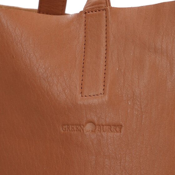 Greenburry Nappa Bolsa de compras Piel 43 cm
