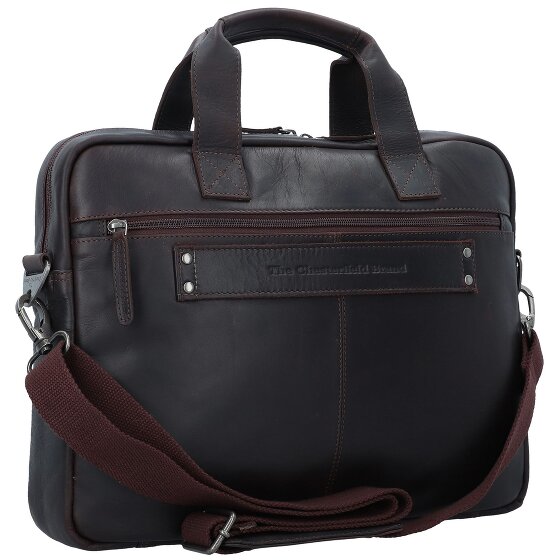 The Chesterfield Brand Wax Pull Up Maletín Piel 40 cm Compartimento para el portátil