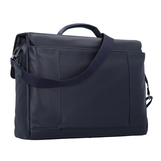 Piquadro Maletín Piel natural 42 cm Compartimento para laptop