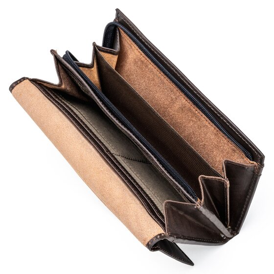 Farmhood Nashville Cartera Protección RFID Piel 19.5 cm