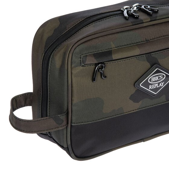 Bric's Replay Camouflage Bolsa de aseo 25 cm