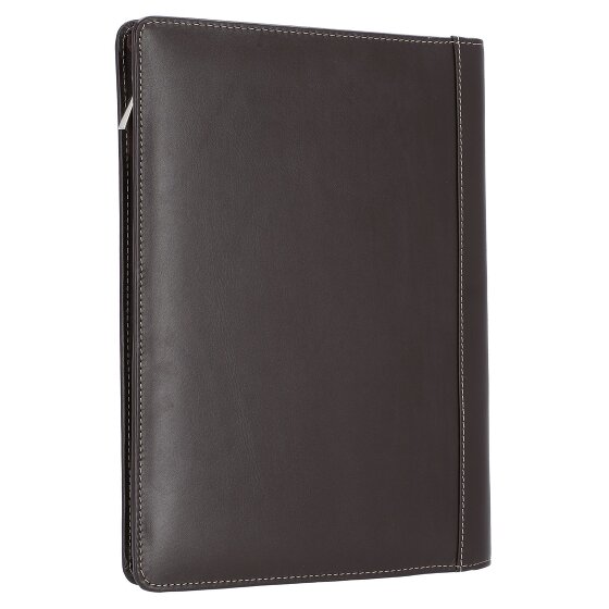 Alassio Mónaco estuche de escritura de cuero 34 cm