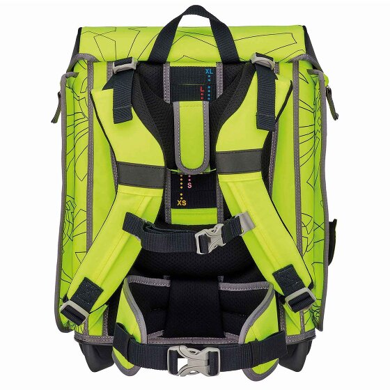 DerDieDas ErgoFlex Max Superflash Juego de mochilas escolares 5 piezas