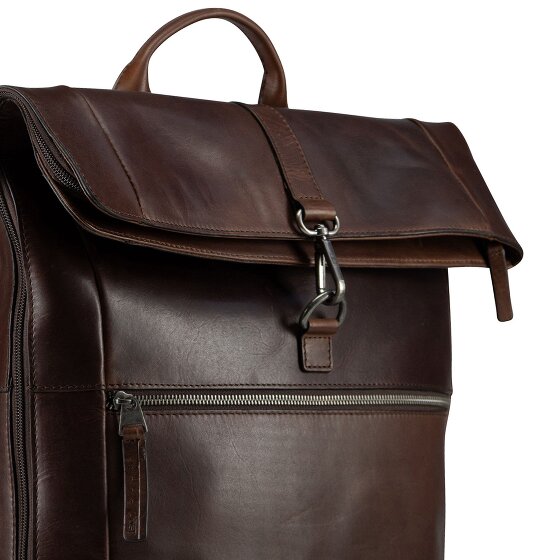 Jost Lund Mochila de negocios Piel 44 cm Compartimento para el portátil