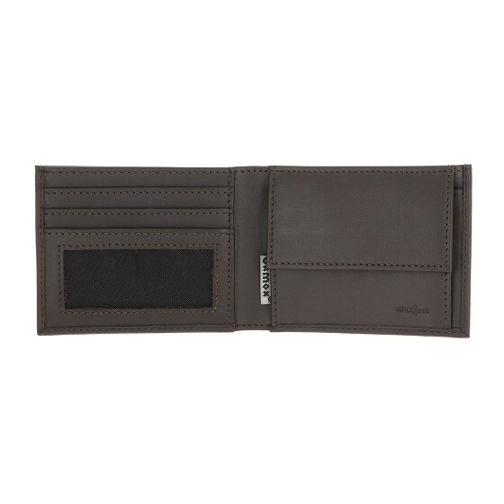 oxmox Leather Cartera Bloqueo RFID Piel natural 11 cm
