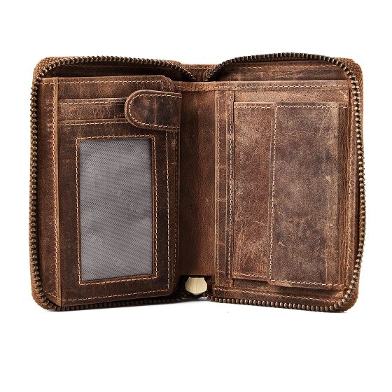 Greenburry Huntsman Cartera Protección RFID Piel 10 cm