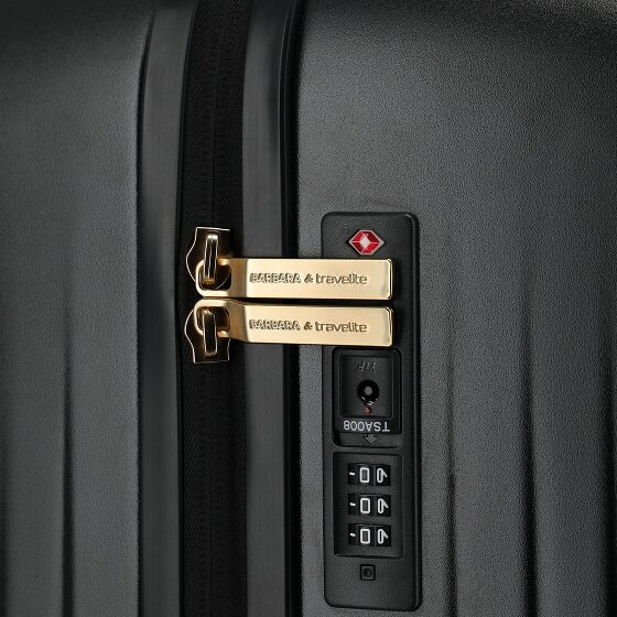 Travelite Barbara Novelty 4 ruedas Juego de maletas 3 piezas con pliegue de expansión