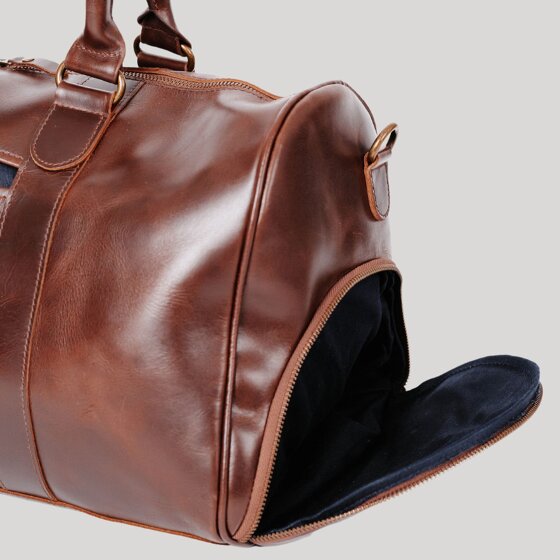 Buckle & Seam Collin Bolsa de viaje Weekender Piel 48 cm