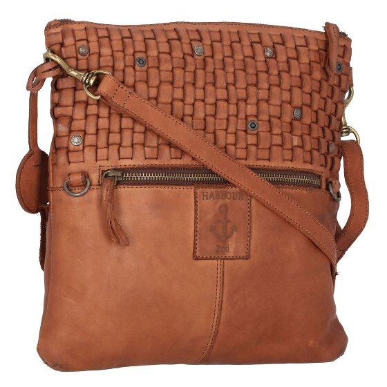 Harbour 2nd Bolso de hombro de cuero filipino tejido suave 30 cm