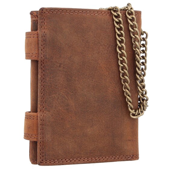 Greenland Nature Billetera Montenegro de cuero RFID 9 cm