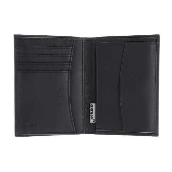 oxmox Leather Cartera Bloqueo RFID Piel natural 13 cm