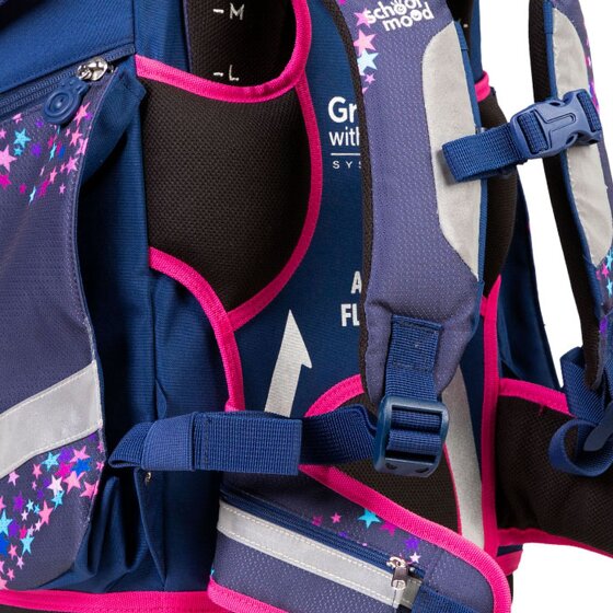 School-Mood Champion Maxx Pro Mila Juego de mochilas escolares 7 piezas