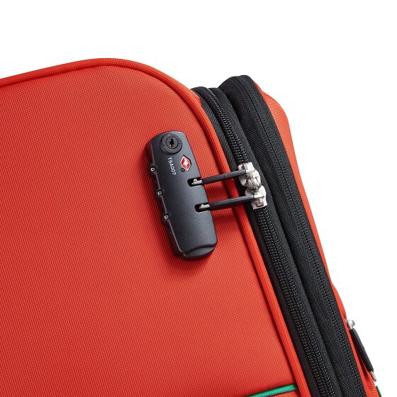 Delsey Paris x United Colors of Benetton Colour Block Trolley de 4 ruedas 77cm con pliegue de expansión