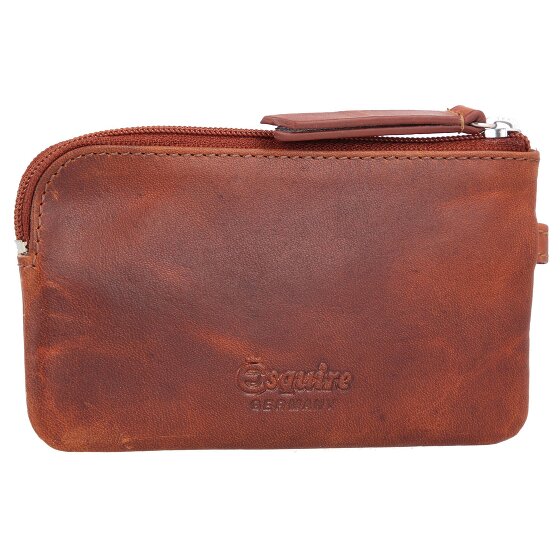Esquire Funda para llaves Dallas de cuero 12,5 cm