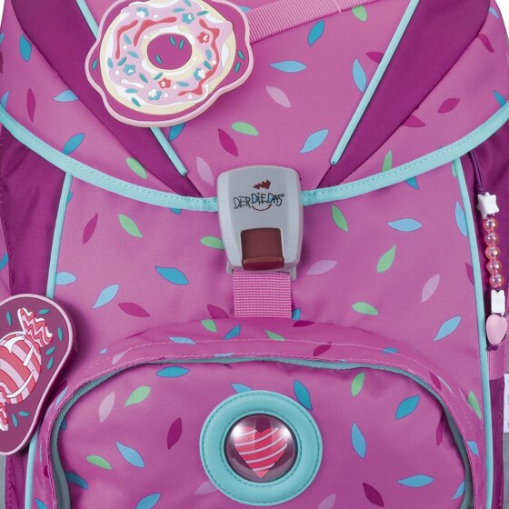 DerDieDas Juego de mochilas escolares ErgoFlex 5pcs.