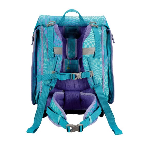 DerDieDas ErgoFlex Max LED Juego de mochilas escolares 5 piezas