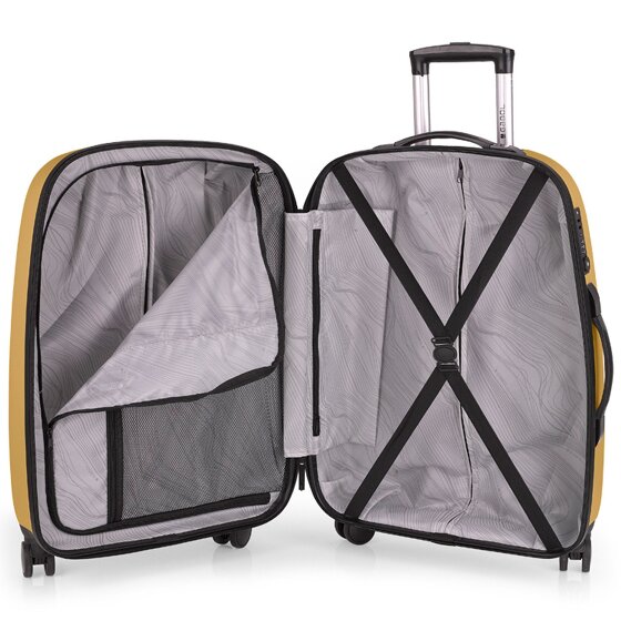 Gabol Paradise XP 4 ruedas Juego de maletas 3 piezas con pliegue de expansión