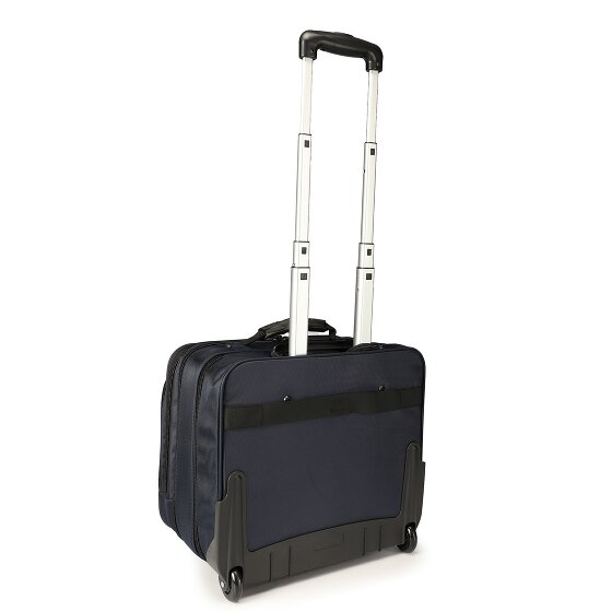 Dermata Trolley de negocios de 2 ruedas Compartimento para portátil de 42 cm