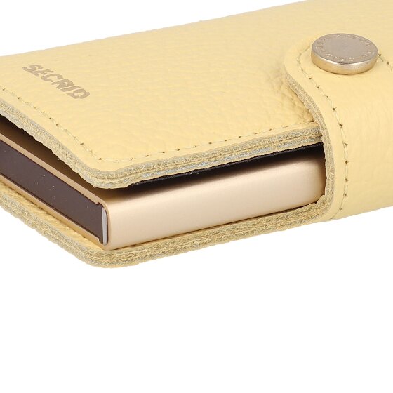 Secrid Miniwallet Estuche para tarjetas de crédito Protección RFID Piel 6.5 cm