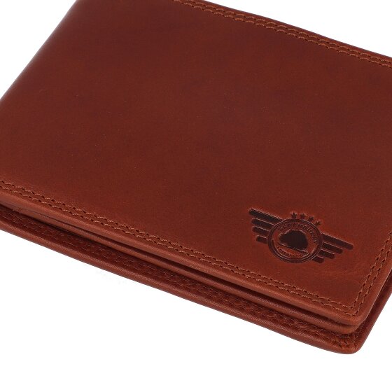 Greenburry Vintage Cartera Protección RFID Piel 12.5 cm