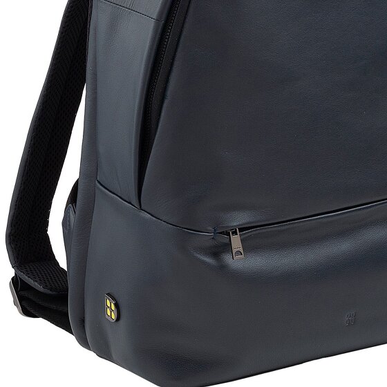 DuDu Casablanca Mochila de día Piel 40 cm Compartimento para el portátil
