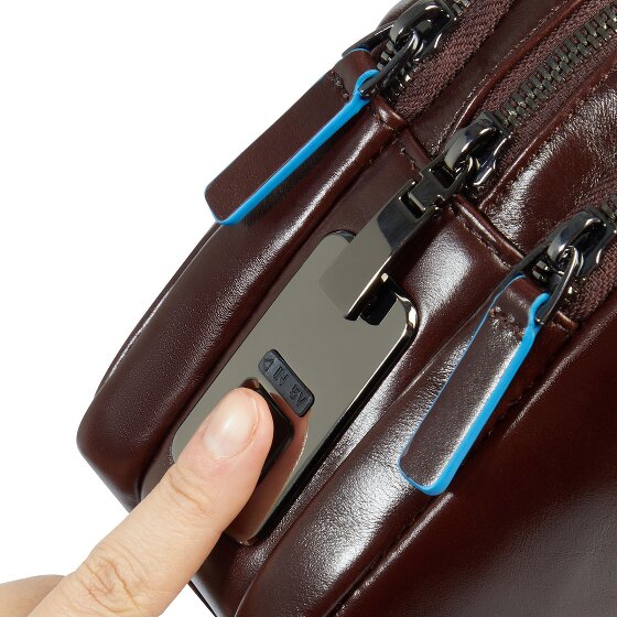 Piquadro Blue Square Bolsa de hombro Piel 23 cm