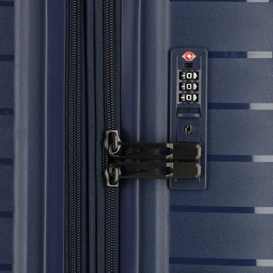 d&n Travel Line 4500 4 ruedas Carrito L 75 cm con pliegue de expansión