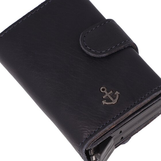 Harbour 2nd Anchor Love Robin 2 Estuche para tarjetas de crédito Protección RFID Piel 6 cm