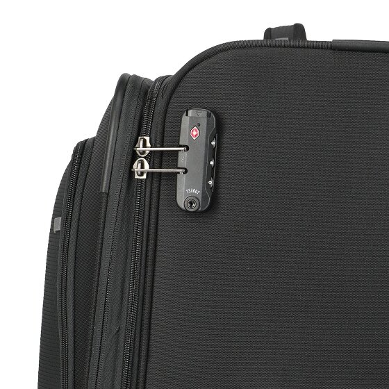 Travelite Umbria 4 ruedas Carrito L 77 cm con pliegue de expansión