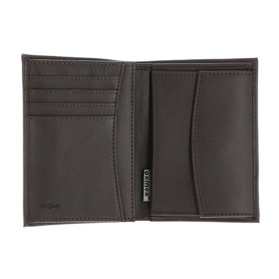 oxmox Leather Cartera Bloqueo RFID Piel natural 10 cm