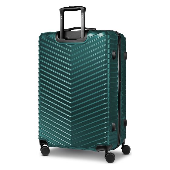 Redolz Essentials 18 4 ruedas Juego de maletas 3 piezas con pliegue de expansión