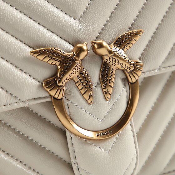 PINKO Love One Bolsa de hombro Piel 26.5 cm