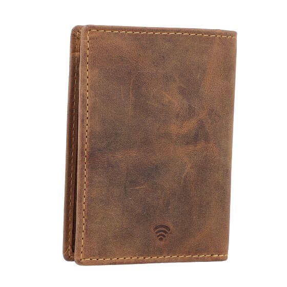 Greenburry Carnet de Identidad Vintage Funda RFID Cuero 9 cm