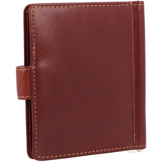 Golden Head Estuche para tarjetas de crédito Colorado de cuero de 8,5 cm con clip para billetes