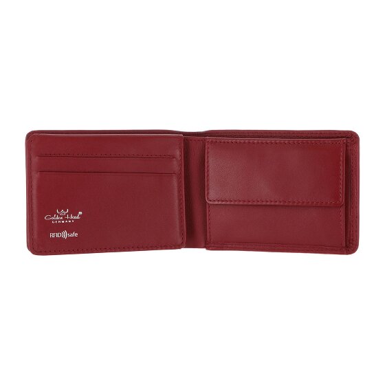 Golden Head Polo Cartera Bloqueo RFID Piel natural 11 cm